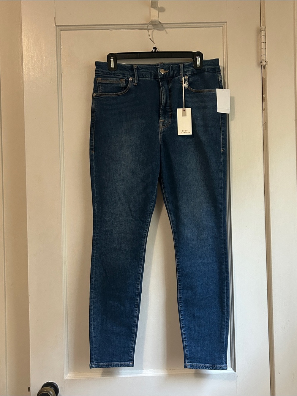 NWT!! Women’s Good American Indigo Skinny Jeans - Size 12